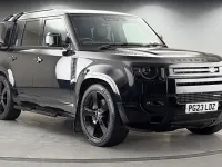 Used Land Rover Defender SE Dynamic 404 HP (297 kW) 2023 Santorini black SUV