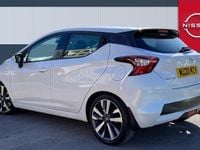 Usado Nissan Micra Acenta 117 HP (86 kW) 2020 Branco Citadino