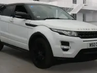 Used Land Rover Range Rover evoque Dynamic 2013 White SUV