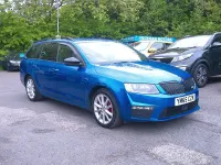Used Skoda Octavia vRS 2015 Blue Estate