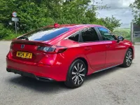 Used Honda Civic Elegance 184 HP (135 kW) 2024 Red Hatchback
