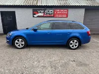 Used Skoda Octavia SE Technology 116 HP (85 kW) 2019 Blue Estate