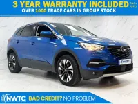 Used Vauxhall Grandland X Sport 130 HP (95 kW) 2018 Blue SUV