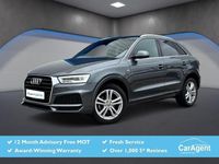 Used Audi Q3 S-Line 150 HP (110 kW) 2017 Grey SUV