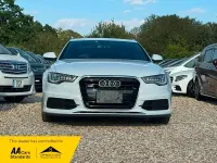 Used Audi A6 S-Line 204 HP (150 kW) 2015 White Estate