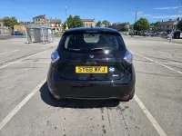 Used Renault Zoe Dynamique 80 kW (109 HP) 2018 Black Hatchback