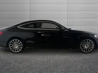 Used Mercedes C220 AMG Line Premium 170 HP (125 kW) 2018 Obsidian black Coupe