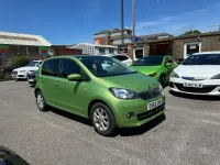 Used Skoda Citigo Elegance 75 HP (55 kW) 2012 Green Hatchback