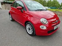 Used Fiat 500 Pop Star 69 HP (50 kW) 2016 Red Hatchback