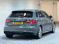Used Audi A3 Black Edition 150 HP (110 kW) 2018 Grey Sedan