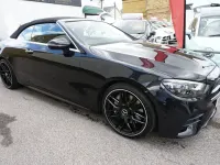 Used Mercedes E300 AMG line 2021 Black Cabriolet