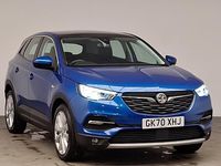 Used Vauxhall Grandland X Elite 130 HP (95 kW) 2020 Blue SUV