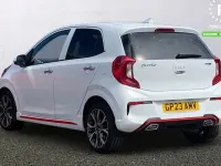 Used Kia Picanto GT-Line S 101 HP (74 kW) 2023 White Hatchback