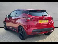 Used Nissan Micra 91 HP (66 kW) 2021 Red Hatchback