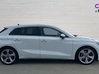 Used Audi A3 S-Line 150 HP (110 kW) 2021 White Sedan