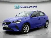 Used Vauxhall Corsa Edition 75 HP (55 kW) 2022 Blue Hatchback