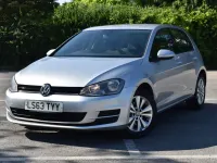 Used VW Golf VII SE 105 HP (77 kW) 2013 Silver Hatchback