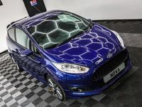 Used Ford Fiesta ST-Line 100 HP (73 kW) 2017 Blue Hatchback