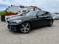 Used BMW 118 Sport Line 136 HP (100 kW) 2019 Black Hatchback