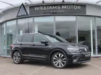 Used VW Tiguan R-line 150 HP (110 kW) 2018 Black SUV