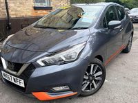 Used Nissan Micra Acenta 90 HP (66 kW) 2017 Grey Hatchback