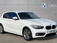 Used BMW 118 Sport Line 136 HP (100 kW) 2018 White Hatchback