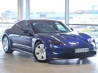 Used Porsche Taycan 350 kW (476 HP) 2022 Blue Sedan