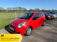 Used Suzuki Alto 68 HP (50 kW) 2014 Red Hatchback