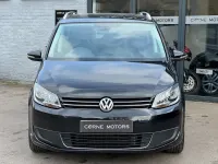 Used VW Touran SE 105 HP (77 kW) 2014 Black MPV