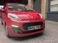 Used Peugeot 107 Allure 68 HP (50 kW) 2012 Red Hatchback