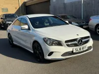 Used Mercedes CLA180 2018 White Coupe