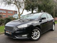 Used Ford Focus Zetec 2016 Black Hatchback