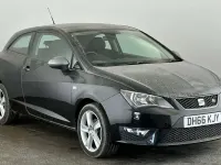 Used Seat Ibiza SC FR 90 HP (66 kW) 2017 Black Hatchback