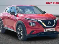 Used Nissan Juke Acenta 114 HP (83 kW) 2023 Red SUV