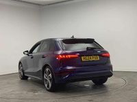 Used Audi A3 Black Edition 147 HP (108 kW) 2024 Blue Hatchback