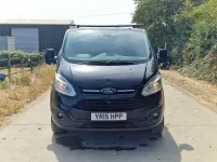 Used Ford Transit Custom Limited 125 HP (91 kW) 2015 Black Van