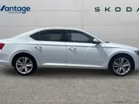 Used Skoda Superb SE L 190 HP (139 kW) 2020 Moon white metallic Hatchback