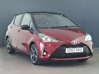 Used Toyota Yaris 2017 Red Hatchback