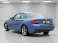 Used BMW 220 M Sport 190 HP (139 kW) 2015 Blue Coupe