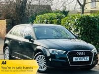 Used Audi A3 Sportback Design 150 HP (110 kW) 2018 Black Hatchback