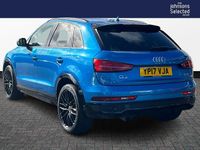 Used Audi Q3 Black Edition 177 HP (130 kW) 2017 Blue SUV