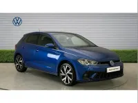 Used VW Polo R-line 95 HP (69 kW) 2022 Blue Hatchback