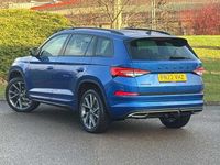 Used Skoda Kodiaq SportLine 150 HP (110 kW) 2022 Blue SUV