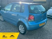 Used VW Polo SE 75 HP (55 kW) 2005 Blue Hatchback
