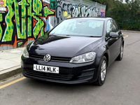Used VW Golf VII SE 122 HP (89 kW) 2014 Black Hatchback