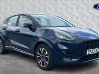 Begagnad Ford Puma ST-Line 2023 Blå SUV