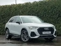 Used Audi Q3 Black Edition 150 HP (110 kW) 2021 White SUV