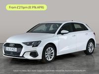 Used Audi A3 Sportback Advanced 110 HP (80 kW) 2020 White Hatchback