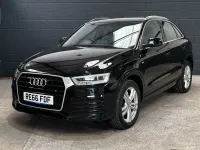 Used Audi Q3 S-Line 150 HP (110 kW) 2016 Black SUV