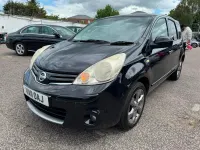 Used Nissan Note N-TEC 110 HP (80 kW) 2011 Black Hatchback
